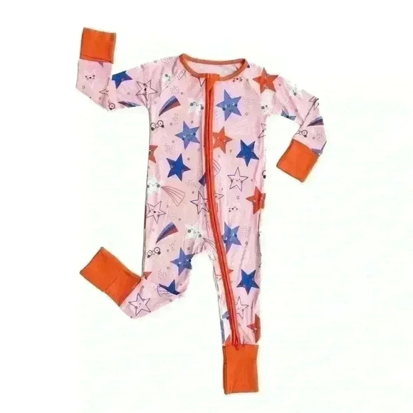 Little Sleepies Other - Little Sleepies Zippy Stars and Stripes size 3T